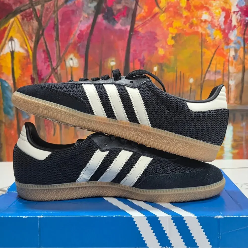 Adidas Samba OG Black Cream Size 8 Men's/ 9 Women's JQ5141